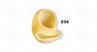 ФОРМА LA MONFERRINA ДЛЯ P6P12 PIPE RIGATE 21 MM 234 БРОНЗА