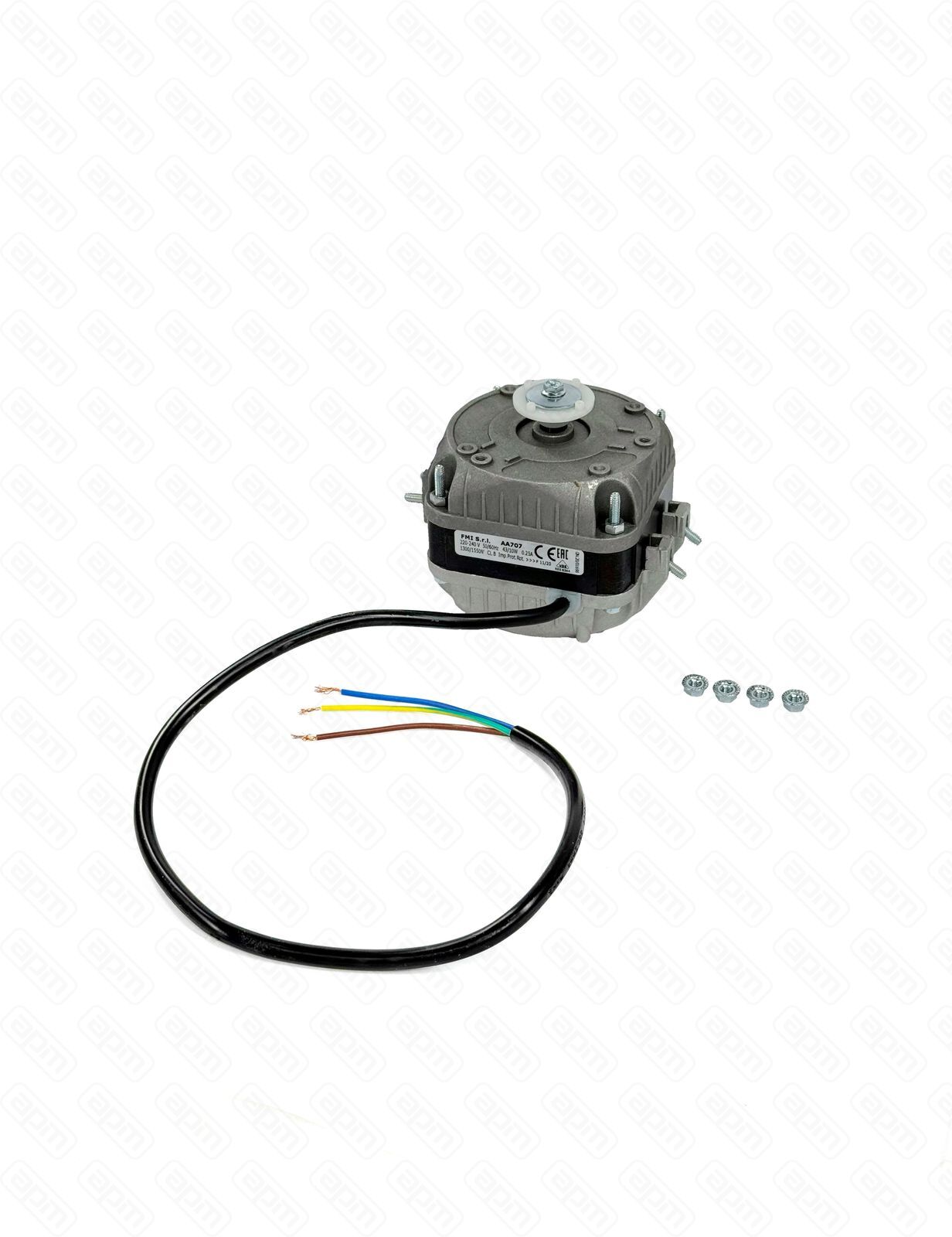 МОТОР КОНДЕНСАТОРА ДЛЯ ШКАФА ШОКОВОЙ ЗАМОРОЗКИ APACH ASH03K  ASH05K