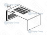 КОРПУС СВЧ ПЕЧИ HURAKAN HKN-WP900HKN-WP900G ПОЗ P18