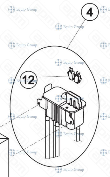 ГИДРОБАК ДЛЯ ЛЬДОГЕНЕРАТОРА APACH COOK LINE AGB9519B