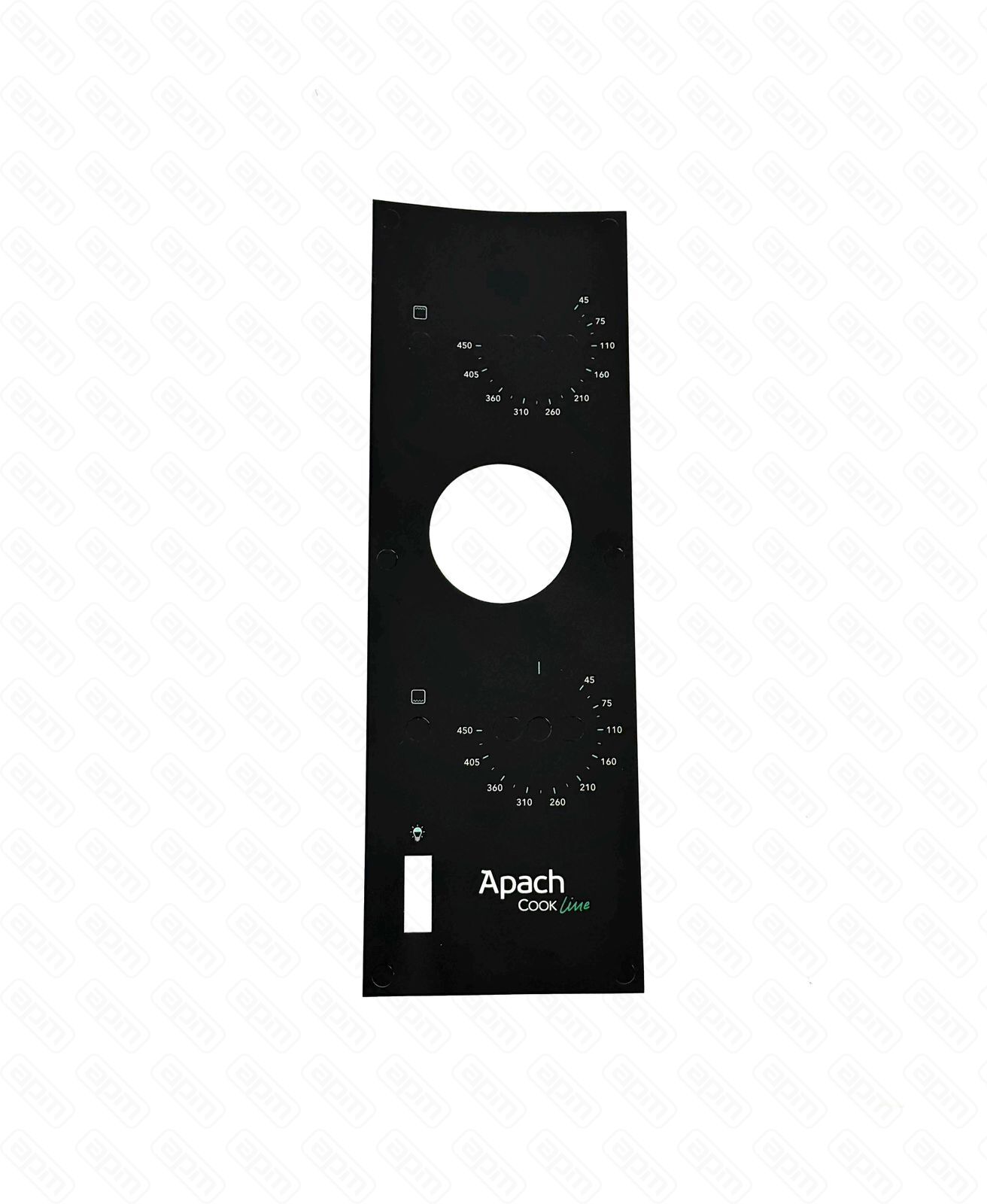 НАКЛЕЙКА ПАНЕЛИ УПРАВЛЕНИЯ ДЛЯ ПЕЧИ APACH 5E206404