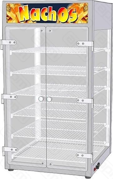 ВИТРИНА ТЕПЛОВАЯ НАСТОЛЬНАЯ ROBOLABS VTN-490-2 90275