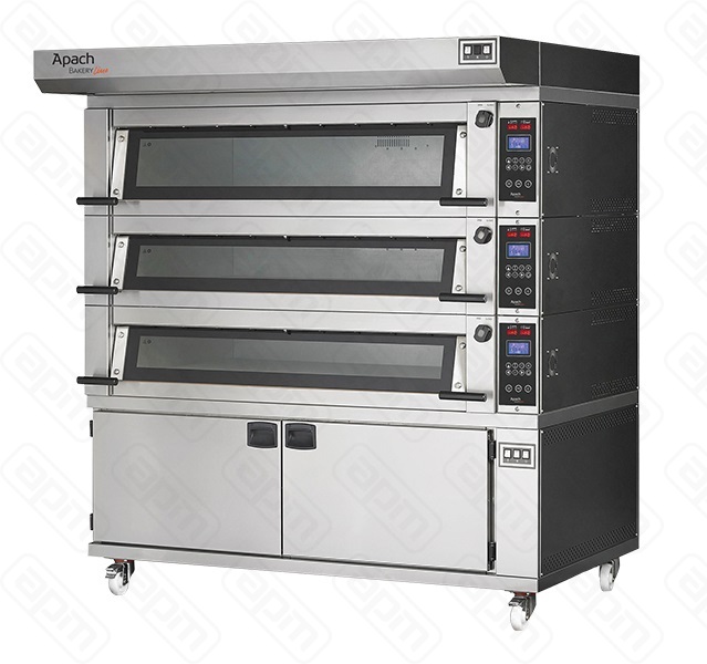 ПЕЧЬ ПОДОВАЯ С РАССТОЙКОЙ APACH BAKERY LINE E4K2P DPBI-T