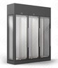 ШКАФ ВИННЫЙ ENOFRIGO WINE LIBRARY 20 WALL 3V DX-SX 3P H2600 VT F СЕРЫЙПОЛКИ R