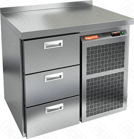 СТОЛ С МОРОЗШКАФОМ HICOLD GN 3 BR2 BT