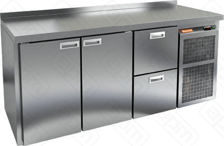 СТОЛ С МОРОЗШКАФОМ HICOLD GN112 BR2 BT