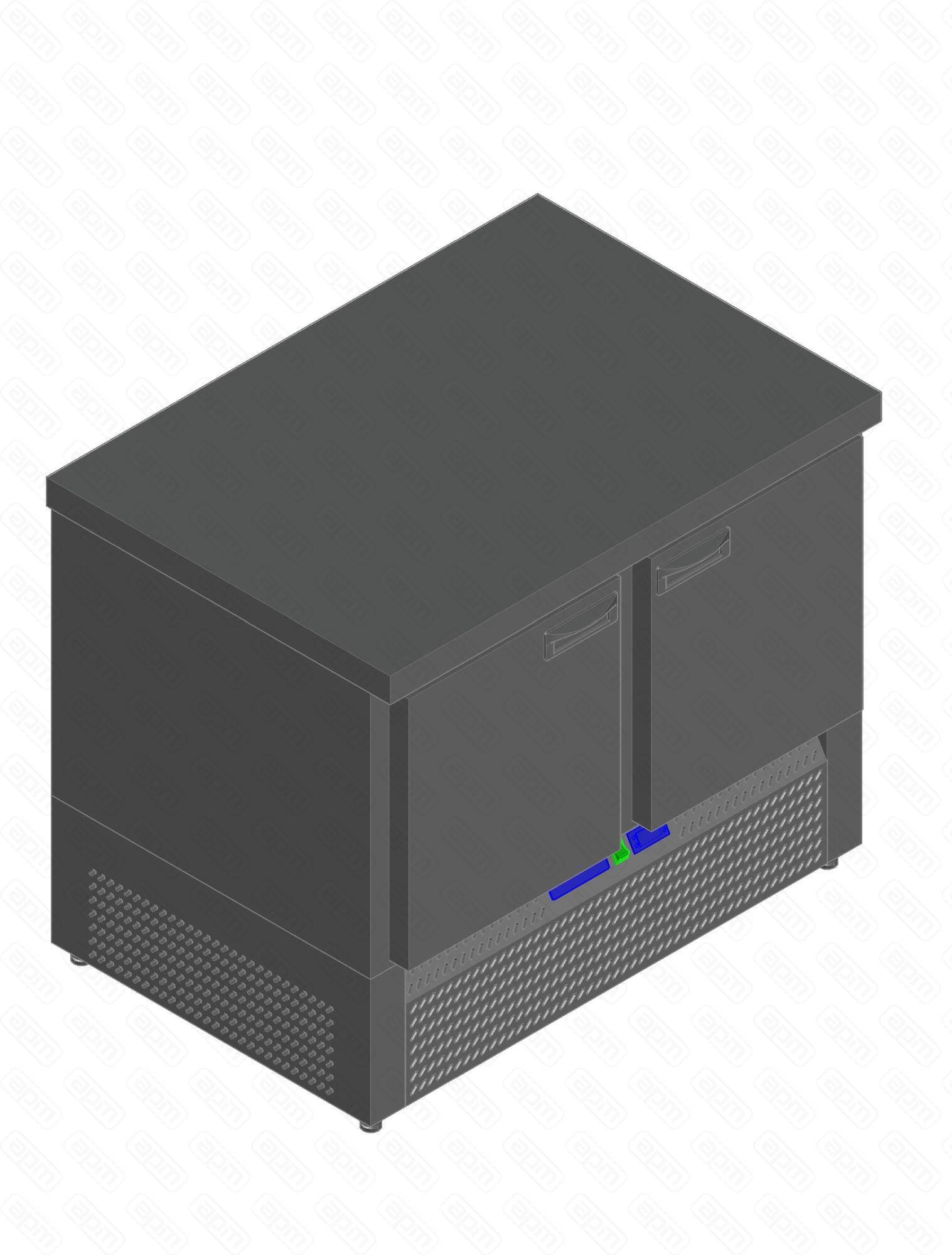 СТОЛ С МОРОЗШКАФОМ HICOLD GNE11BT О