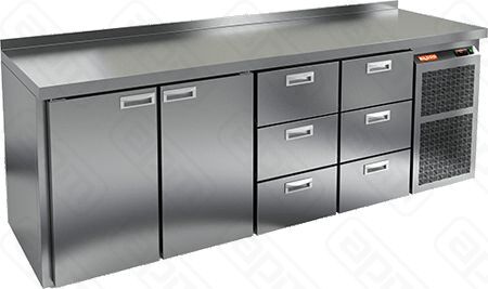 СТОЛ С ОХЛАЖДШКАФОМ HICOLD GN 1133 BR2 TN