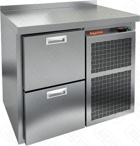 СТОЛ С ОХЛАЖДШКАФОМ HICOLD GN 2 BR2 TN
