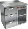 СТОЛ С ОХЛАЖДШКАФОМ HICOLD GN 3 BR2 TN