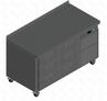 СТОЛ С ОХЛАЖДШКАФОМ HICOLD GN33TN М