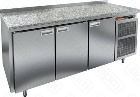 СТОЛ С ОХЛАЖДШКАФОМ HICOLD SN111TN КАМЕНЬ
