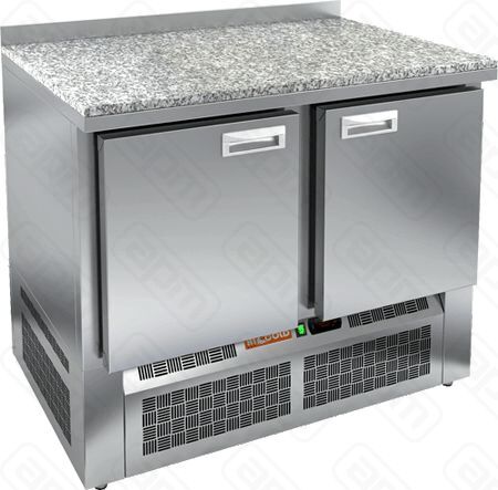 СТОЛ С ОХЛАЖДШКАФОМ HICOLD SNE 11TN КАМЕНЬ