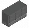 СТОЛ С ОХЛАЖДШКАФОМ HICOLD SNE 222TN