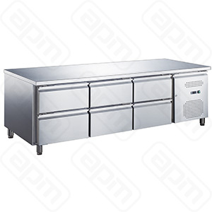 СТОЛ С ОХЛАЖДШКАФОМ HURAKAN HKN-GN3TN-222
