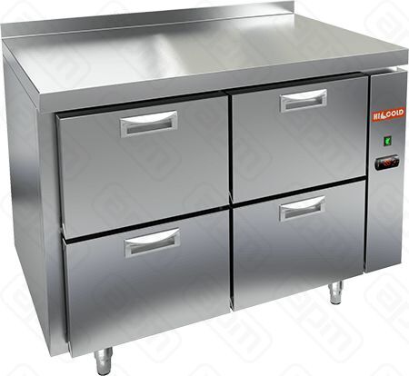 СТОЛ С ОХЛАЖДШКАФОМ HICOLD GN 22TN P БЕЗ АГРЕГАТА