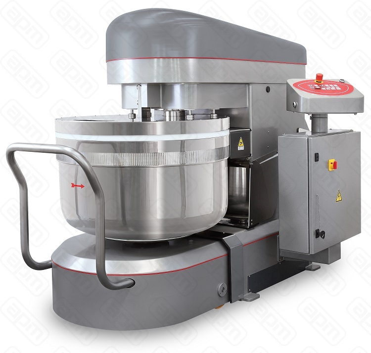 ТЕСТОМЕС СПИРАЛЬНЫЙ С ПОДКАТНОЙ ДЕЖОЙ APACH BAKERY LINE L-R 200 TS VAR