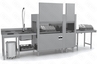 МАШИНА ПОСУДОМОЕЧНАЯ КОНВЕЙЕРНАЯ APACH CHEF LINE LTPT200 WMR BYWX POWER