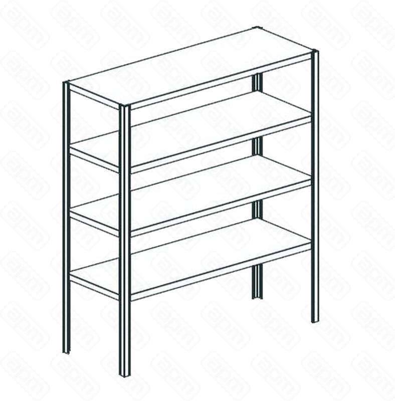 СТЕЛЛАЖ APACH CHEF LINE LST18-215