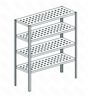 СТЕЛЛАЖ ПЕРФОРИРОВАННЫЙ APACH CHEF LINE LSTP18-216