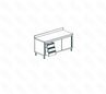 СТОЛ ПРОИЗВОДСТВЕННЫЙ ЗАКРЫТЫЙ APACH CHEF LINE LWC713SH2HDUDL