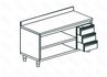 СТОЛ ПРОИЗВОДСТВЕННЫЙ ЗАКРЫТЫЙ С 3-Х СТОРОН APACH CHEF LINE LWC718SH2UDR