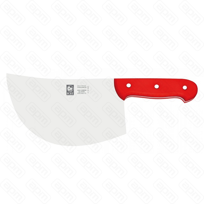 Нож для рубки 1010гр ручка красная 374004010000230
