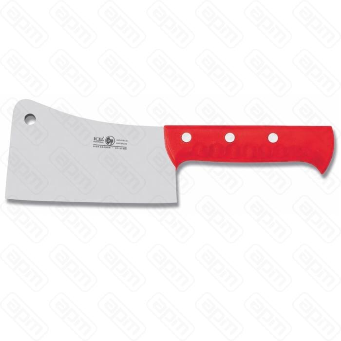Нож для рубки 840гр ручка красная 344004030000180