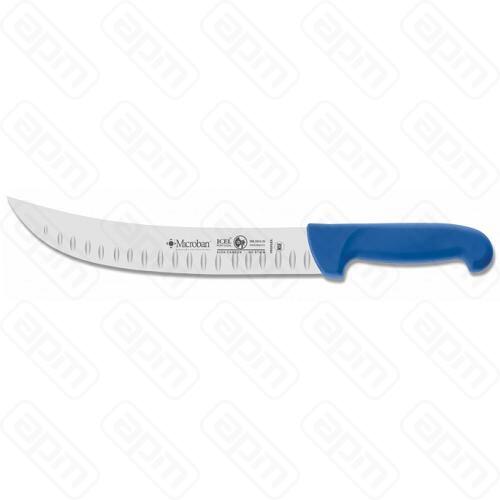 Нож разделочный 30см с бороздками SAFE черный 281003554000300