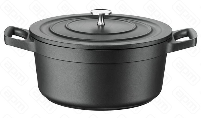 Кастрюля 65л d28х122см с крышкой серия Tradition Pro алюминий 33702128