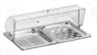 Поднос 2-х секционный CALEIDO GN 11 53х325см с пласт крышкой нержсталь F1802830