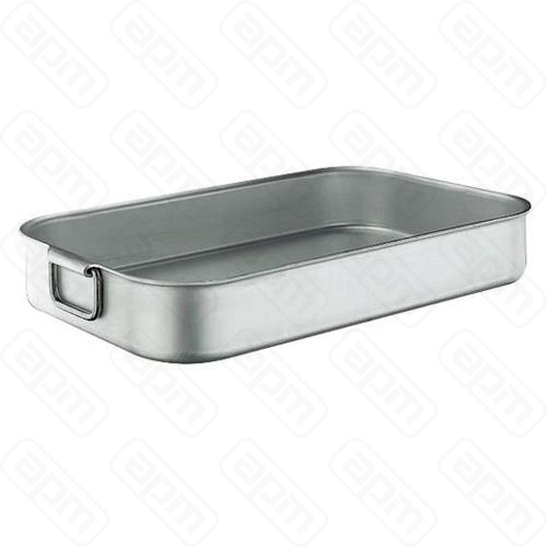 Лоток для жарки 50х30см h8см с ручками алюминий 16943-50