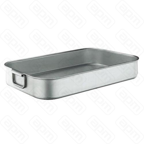 Лоток для жарки 50х30см h8см с ручками алюминий 16941-50