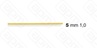 ФОРМА LA MONFERRINA ДЛЯ P6P12 SPAGHETTI 1 MM 5 БРОНЗА