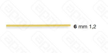 ФОРМА LA MONFERRINA ДЛЯ P6P12 SPAGHETTI 12 MM 6 БРОНЗА