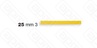 ФОРМА LA MONFERRINA ДЛЯ P6P12 TAGLIOLINI 3 MM 25 БРОНЗА