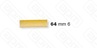 ФОРМА LA MONFERRINA ДЛЯ P6P12 SEDANINI LISCI 6 MM 64 БРОНЗА