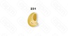 ФОРМА LA MONFERRINA ДЛЯ P6P12 PIPE LISCE 12 MM 231 БРОНЗА