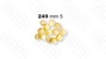 ФОРМА LA MONFERRINA ДЛЯ P6P12 GRANDINE 5 MM 249 БРОНЗА