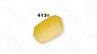 ФОРМА LA MONFERRINA ДЛЯ P6P12 GNOCCHI RIGATI 25 MM 413 БРОНЗА