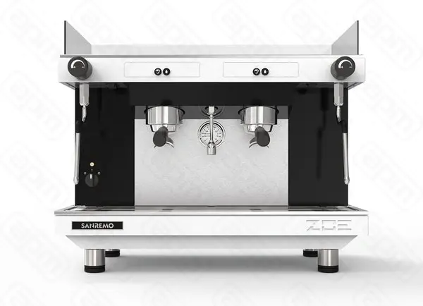 Кофемашина тм Sanremo сер Zoe мод  Zoe Tall 2 гр 220В полуавтомат белая