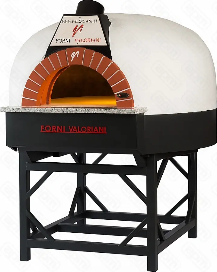Печь дровяная для пиццы тмValoriani мод Vesuvio Igloo 120 искрогас основание