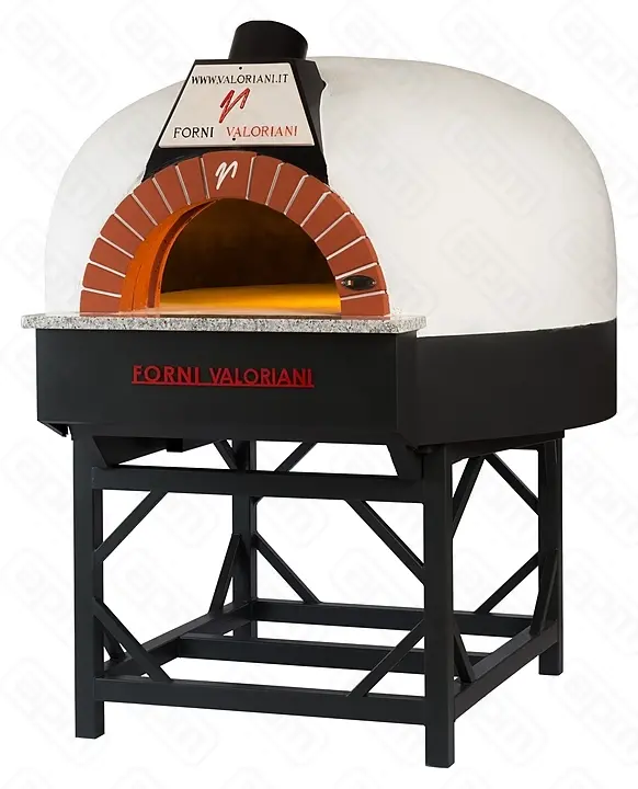 Печь дровяная для пиццы тмValoriani мод Vesuvio Igloo 100 искрогас основание в собрвиде
