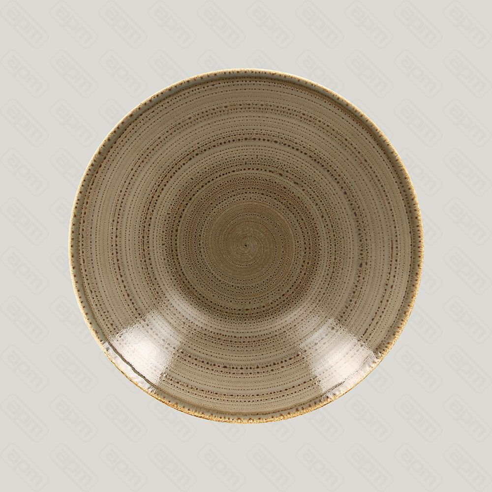 Глубокая тарелка RAK Porcelain Twirl Alga 36 л 364 см