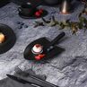 Блюдо Лопата 24134 см черный цвет фарфора PL Proff Cuisine