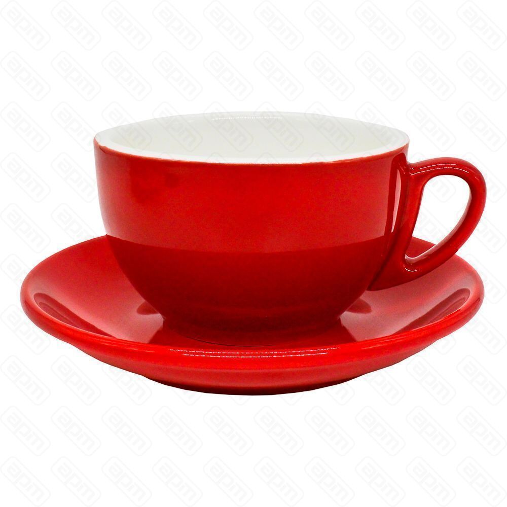 Чайная пара Barista Бариста 270 мл красный цвет PL Proff Cuisine кор 36 шт