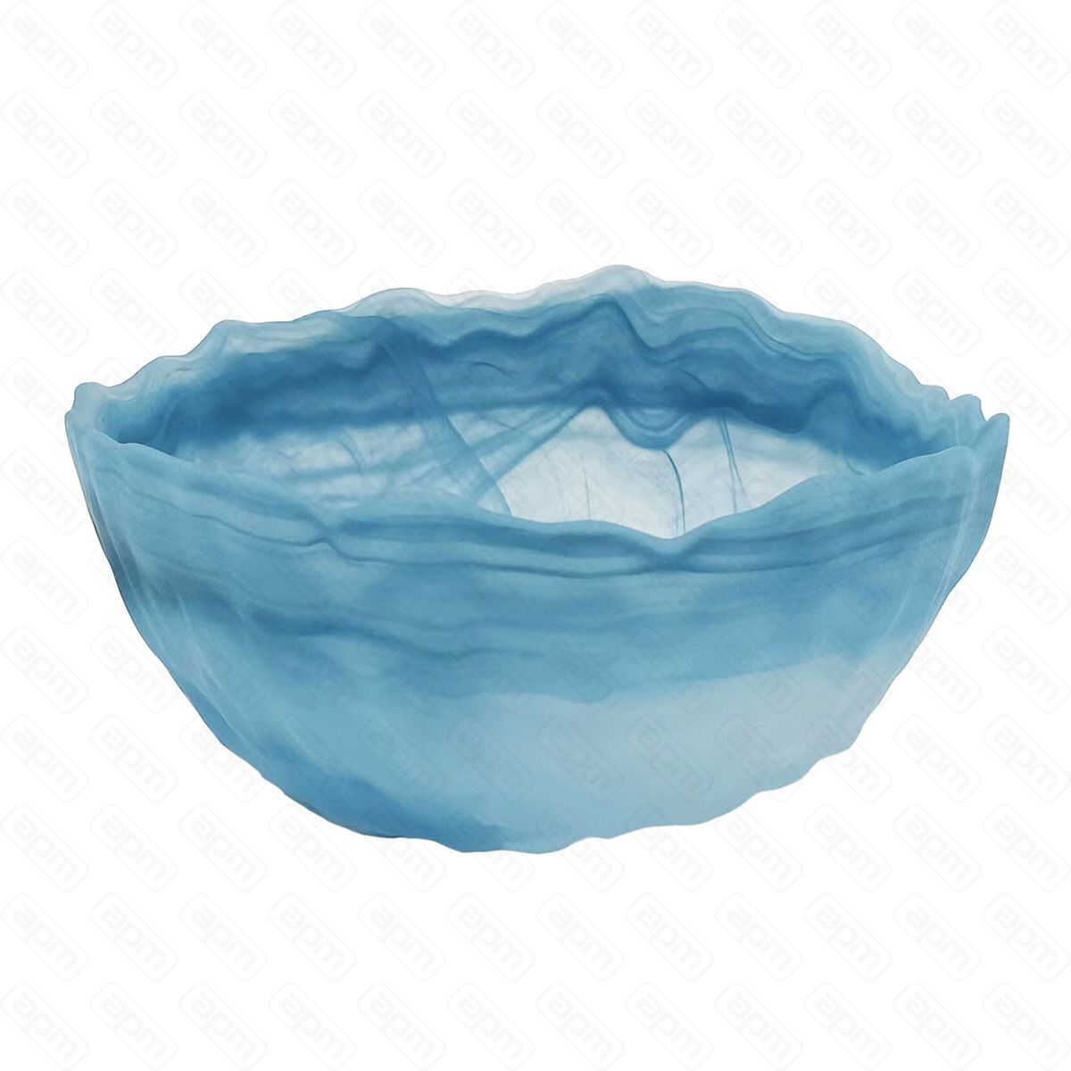 Салатник матовый d15 см h7 см 500 мл материал cтеклосерия Blue Sunset PL
