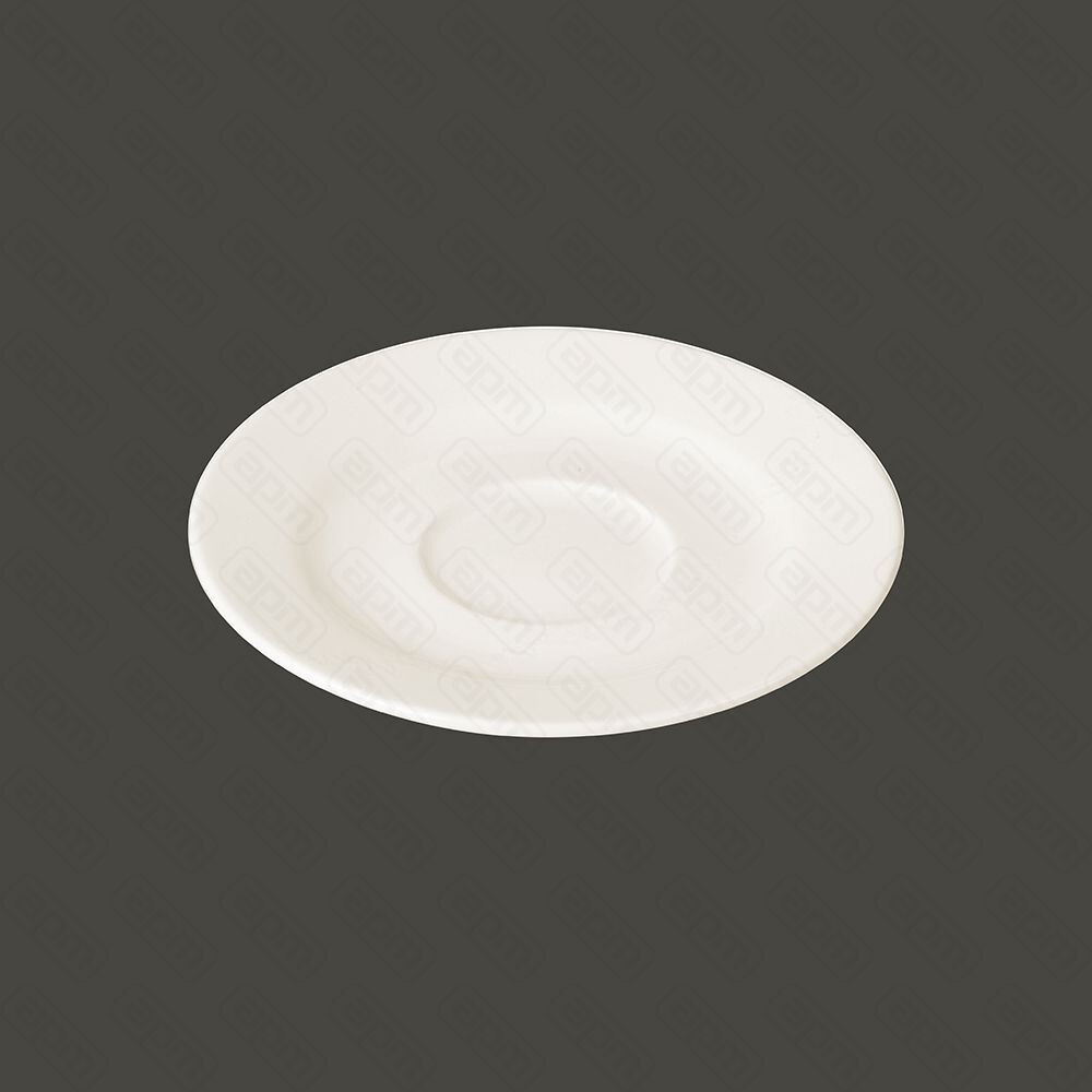 Блюдце круглое RAK Porcelain Banquet 13 см для чашек арт BANC07 и BANC09