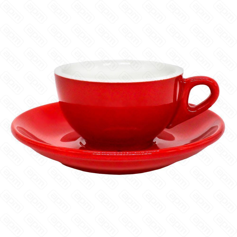 Кофейная пара Barista 70 млкраснаяфарфор PL