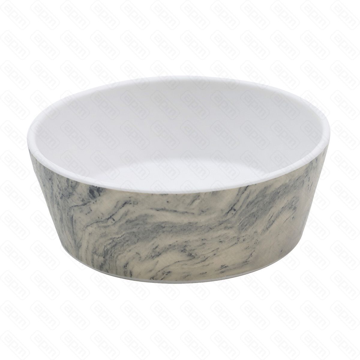 Салатник меламиновый 1462см  PL STREAMER GREY
